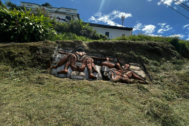 Así quedó la obra luego de la intervención. 