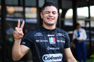 Juan Felipe Castaño, manizaleño, figura ante el Atlético Nacional, será titular hoy ante Independiente Santa Fe con Once Caldas.