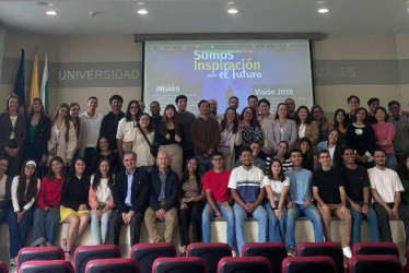 46 jóvenes estarán hasta junio en la Universidad Autónoma de Manizales.