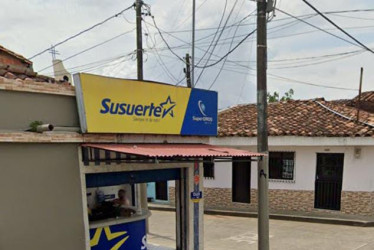 Susuerte de la carrera 12 con calle 3A. Foto google maps