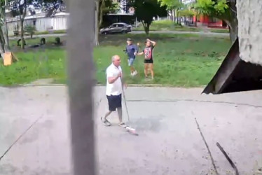 El susto tras el accidente 