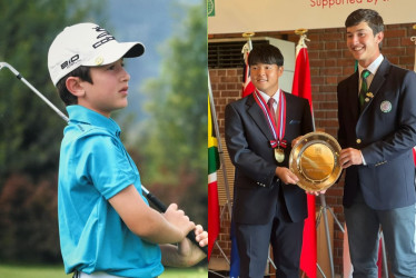 Golfista colombiano Tomás Restrepo