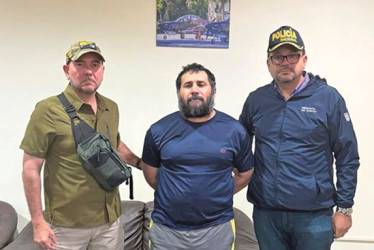 Foto | EFE | LA PATRIA La captura del narcotraficante Fito.