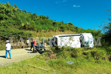 Se desconocen las causas del accidente, en el que dos personas resultaron lesionadas.