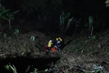 La persona que murió en el accidente sería el conductor del vehículo.