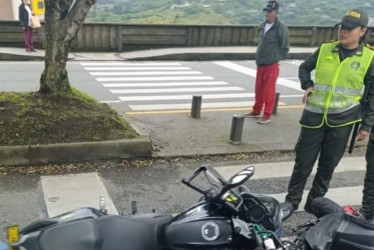 El accidente de este martes.