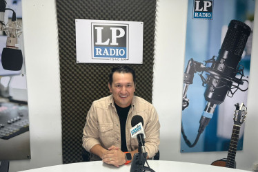 Arnin Trujillo, artista de vallenato radicado en Manizales.  