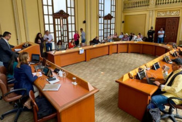 Recinto de la Asamblea de Caldas. 