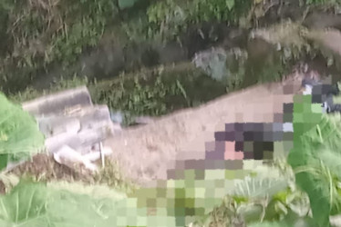 Entre el barrio El Japón y El Balso asesinaron a una persona conocida como El Chamo. Dosquebradas ajusta 36 homicidios en 2025