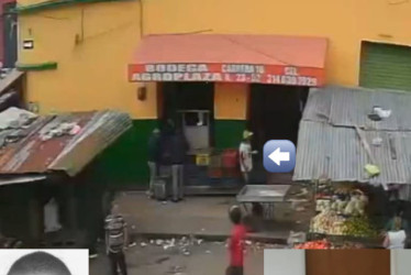 Fotos| LA PATRIA  Óscar Mauricio Restrepo Henao, de 42 años, asesinado en la Galería de Manizales. Ángel David Castro Rendón, de 36 años, el homicida.