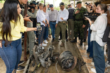 Pedro Arnulfo Sánchez, Ministro de Justicia de Colombia, informó sobre la caída de alias 'El Cabezón', presuntamente implicado en los recientes atentados en el Valle del Cauca. 