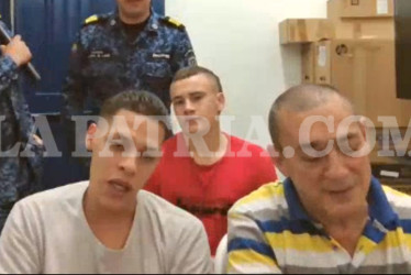 Cuatro miembros del Cerro (Pelele, Juan Pablo y Familia, en la foto) aceptaron cargos y obtuvieron rebaja de pena.