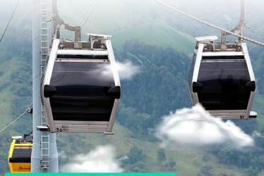 El cable aéreo de Manizales ya está funcionando con normalidad este miércoles 18 de junio.