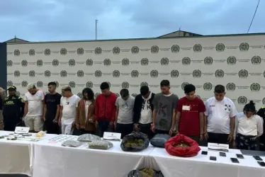 Caen once miembros del Tren de Aragua en Bogotá