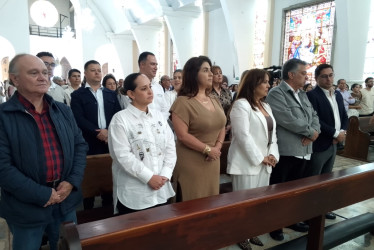 La conmemoración del centenario del Hospital San Vicente de Paúl de Anserma se realizó con una eucaristía.