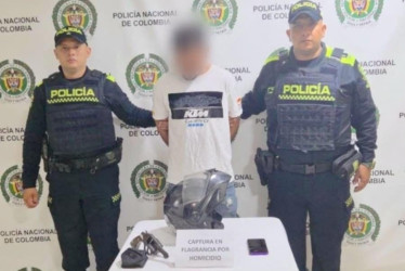 El supuesto sicario ya cuenta con antecedentes por delitos similares. Fue importante el llamado de la comunidad.