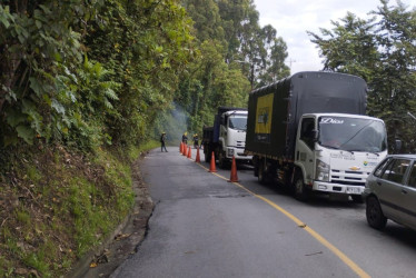 La Gobernación de Caldas informó de labores de mejora vial que requieren el cierre de una vía en Manizales hasta este viernes (27 de junio).