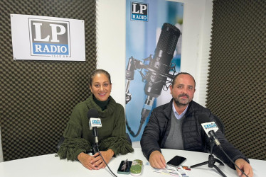  Claudia Leguizamón Londoño y Germán Camilo Díaz Fajardo, del Taller de Ópera de la Universidad de Caldas.