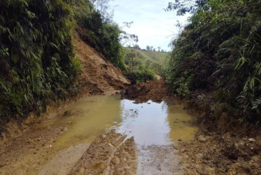 El lodo y los derrumbes se plantaron en una vía de Caldas. El alcalde está insatisfecho con la gestión del Gobierno nacional. El Invías explica qué acciones adelanta.