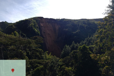  Deslizamiento en la vereda Barreto que tapó quebrada. 