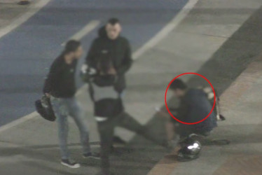 A alias Luis lo sorprendieron con una maleta, dentro de la que transportaba marihuana.