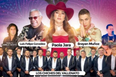 Estos son algunos de los artistas que estarán presentes en las celebraciones durante este mes.