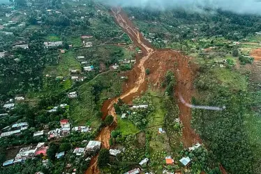 Avalancha entre Bello y Antioquia