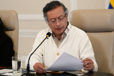 Gustavo Petro, presidente de Colombia.