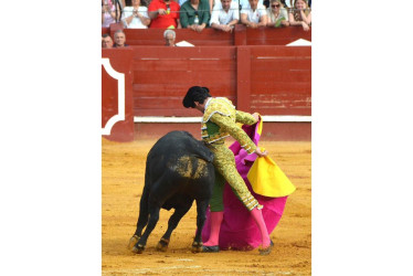 Juan Ortega en una de sus faenas. 