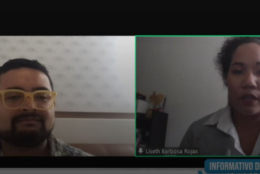  Liseth Barbosa Rojas y Harrinson Arrubla creadores de herramienta IA para caracterizar y cerrar brechas sociales en comunidades negras de Caldas y Colombia. 