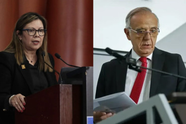  Luz Adriana Carmargo e Iván Velásquez.