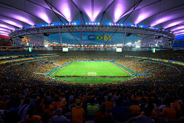 Estadio Maracaná, en  Río de Janeiro (Brasil). 