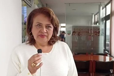 María Constanza Montoya, concejal de Manizales por el Partido Centro Democrático. 