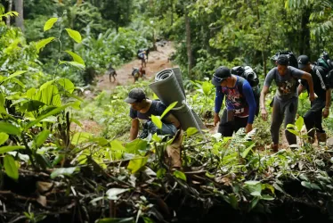 El Tapón del Darién, una densa selva que marca la frontera natural entre Colombia y Panamá.