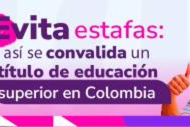 El Ministerio de Educación en www.mineducacion.gov.co/ publica el proceso de validación de estudios superiores en el exterior. Su objetivo es evitar estafas. Entre tanto, se anuncia una posible revisión de normas y exigencias.