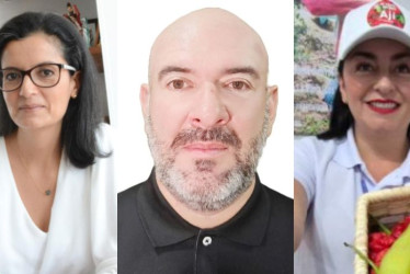 Lina María Ramírez Londoño, Andrés Felipe Aguirre Gómez y Isabel Cristina Quintero Rivera, nominados al Caldense del Año 2024. 