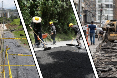 Ven la luz: un trío de mejoras habita en Manizales esta semana. Se han realizado intervenciones en estos puntos:  Construcción de andenes en el barrio San José. Reposición de la malla vial en la avenida Santander. Reparación de huecos en la vía puente La Libertad - La Enea.