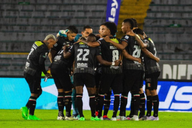 El Once Caldas perdió este lunes en el estadio El Campín de Bogotá ante Santa Fe.