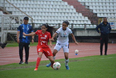 Once Caldas recibió al América en el estadio Palogrande y terminó su competencia de local en la Liga Femenina. El equipo ya está eliminado.