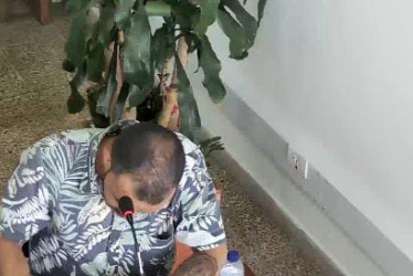 Foto|LA PATRIA El hombre señalado de robarle a los jefes.