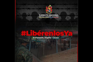 Imagen publicada por el ministro de Defensa, Pedro Sánchez.