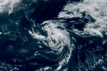 La tormenta tropical Andrea