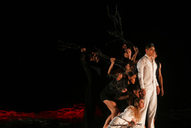 Los participantes de la Compañía Danza Capital (México) aportan a la diversidad cultural del Festival.