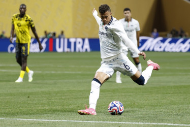 El marmateño Nelson Deossa este martes. 