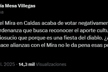 “¿A la gente del centro no le da pena?”