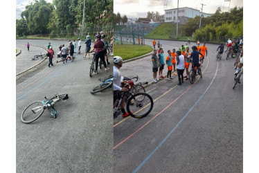 El accidente que ocurrió el pasado 29 de junio con las patinadoras. También este viernes (4 de julio) se dio otra situación por la caída de un balón.
