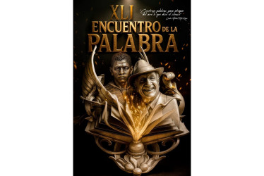 El afiche es obra del artista local Diego Alejandro Jurado.