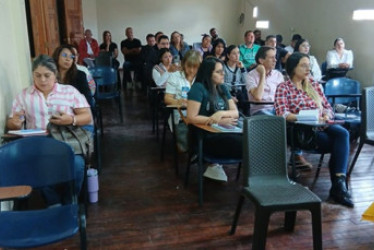 Juan Carlos Pérez Vásquez, contralor de Caldas, ofreció una jornada de capacitación para funcionarios de varias instituciones y dependencias de Anserma.