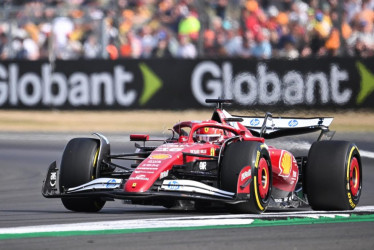 El carro número 16 del piloto monegasco, Charles Leclerc. 