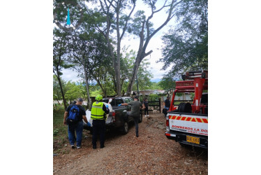 El cuerpo fue hallado en la vereda Brisas de La Dorada (Caldas).